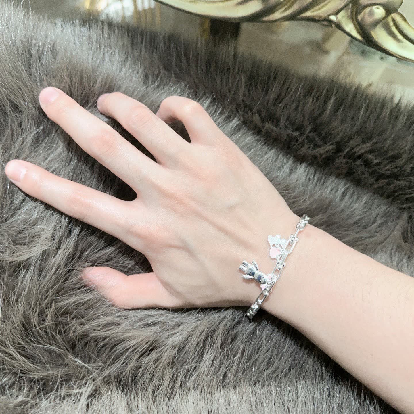Tiffany & Co. Sterling Silver Charm Bracelet